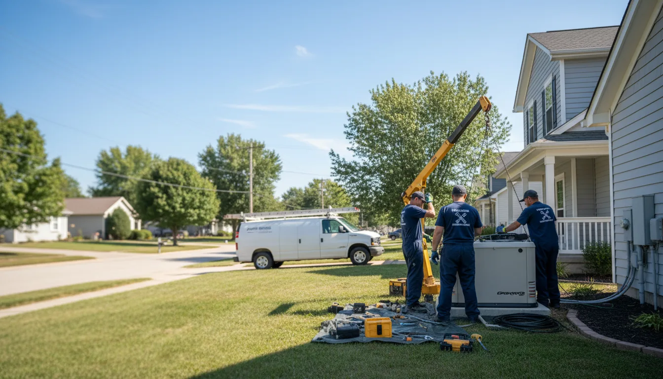 Generator Installation in Meyersville, TX near me